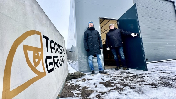 Taristu Grupi eestvedajad Marti Pungits (vasakul) ja Anti Mõttus. FOTOD: Kalev Annom